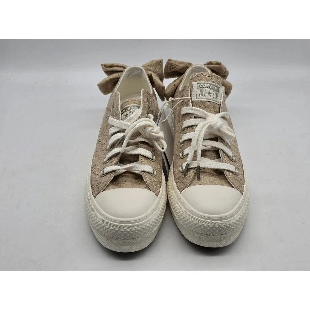 Converse‎ Chuck Taylor All Star Lift Low Bow Womens 7 Nutty Granola A10246C